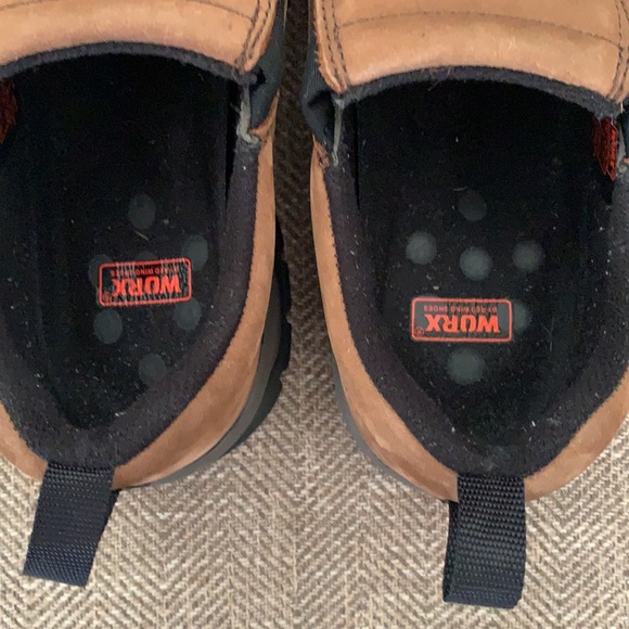 EUC Worx/Red Wing Steel Toed Shoes Size 8.5WW. - Picture 8 of 10